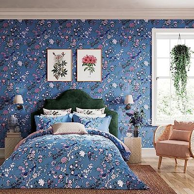 Sanderson Chinoiserie Hall Cover Set S/B Blueberry