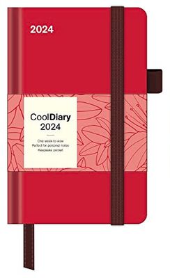 Crimson 2024 - Diary - Book Calendar - Pocket Calendar - 9 x 14: Cool Diary