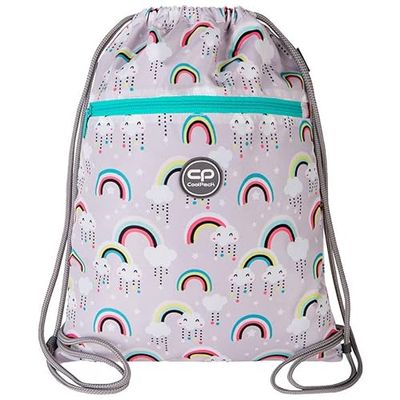 Coolpack Regnbågstid grön, unisex barn sportväska, en storlek, Material: Polyester, Taille unique
