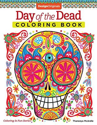 Day of the Dead Coloring Book (Coloring is Fun): 13, 27.60 x 21.59 x 0.63 cm