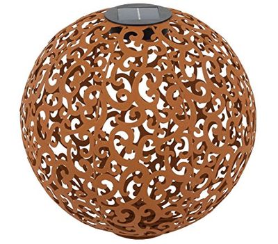 Dehner Sfera solare Lagos, decorazione solare, illuminazione da giardino, decorazione da giardino, decorazione da giardino, decorazione da giardino, decorazione da giardino, in metallo, decorazione