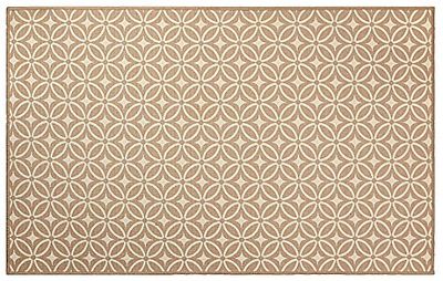 Disraeli Tappeto Jacquard, Beige, 100 x 150, 8 Unità