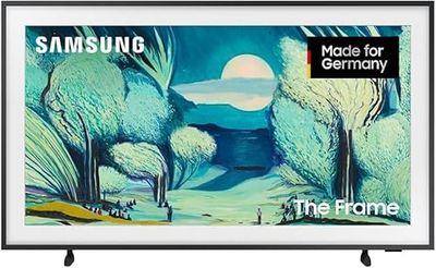 Samsung Het frame LS03F 4K QLED 50 inch (125 cm) UHD-tv, modern framedesign, NQ4 AI Gen2 processor, art mode, artistieke beeldkwaliteit, één verbindingskabel, Samsung Vision AI smart tv (2025)