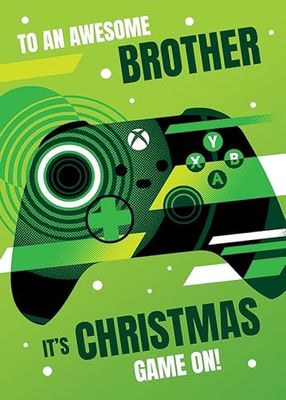 Xbox Brother Christmas Card
