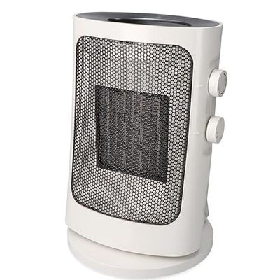 1000-1500 W oscillerende verticale ventilatorkachel in elegant grijs. Ideaal voor het efficiënt en snel verwarmen van je kamer en biedt comfort en stijl in elke ruimte.