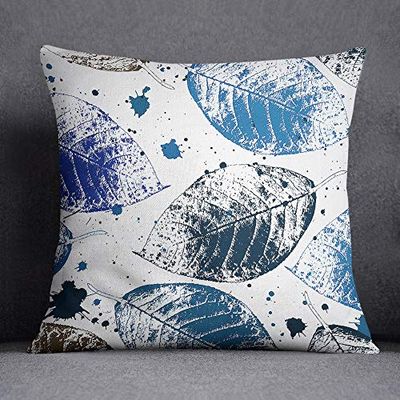 Bonamaison Housses de Coussin, Polyester, Multicolore, 45x45