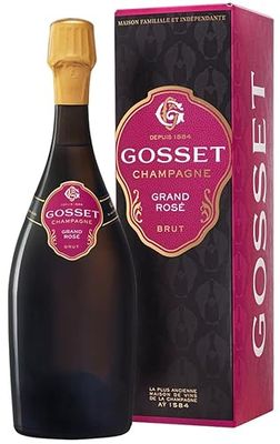 Champagne Gosset Grand Rosé avec étui - 150 cl