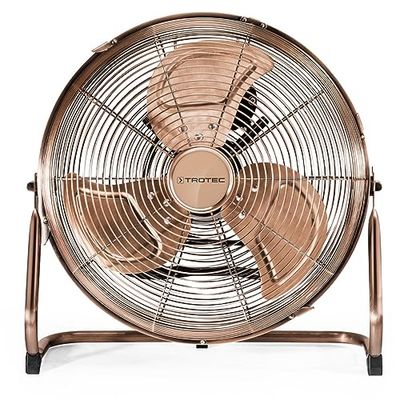 TROTEC Vloerventilator TVM 13 met 44 Watt capaciteit, Verstelbare neigingshoek van de ventilatorkop tot 100°