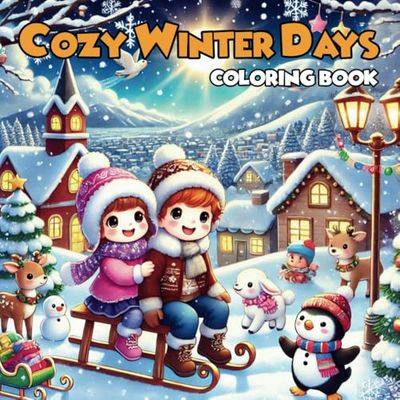 Cozy Winter Days: Coloring Book