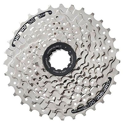 Shimano CSHG418134 Hyperglide kassett (11-34T Mega 8 hastigheter)