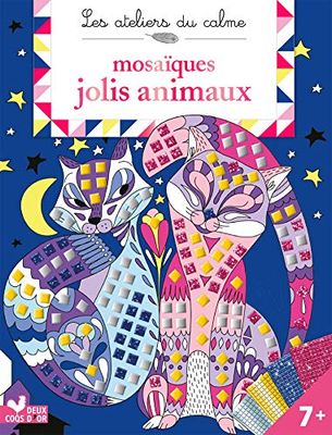 Mosaïques mousse - Jolis animaux - pochette avec accessoires