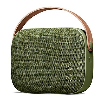 Vifa Helsinki – WiFi & Bluetooth luidspreker, draagbare, draadloze muziekbox, bekroond Scandinavisch design, mosgroen