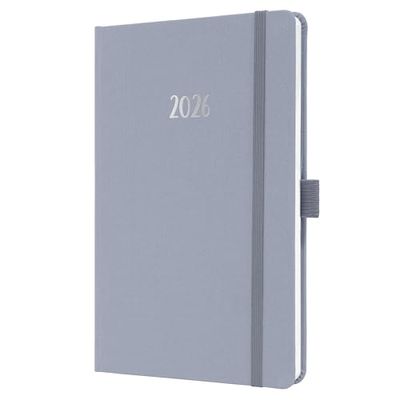 SIGEL J6407 Wochenkalender Jolie 2026, ca. A5, flieder: Agenda Jolie, Feel, Light Lilac, Hardcover
