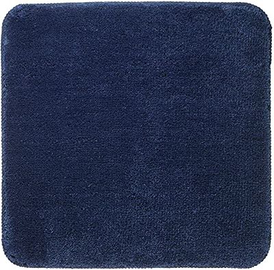 Sealskin Angora Tapis de bain , bleu, 60 x 60 cm