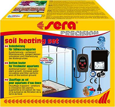 sera soil heating set - computergestuurde vloerverwarming voor zoetwateraquaria, 1 stuk (1 stuk)