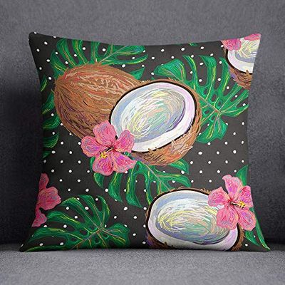 Bonamiason Decoratieve kussenslopen 45x45 cm, Kussenhoezen Bank, Decoratieve Kussenhoesjes, Kussensloop Sierkussen Kerstmis - Ontworpen en geproduceerd in Turkije