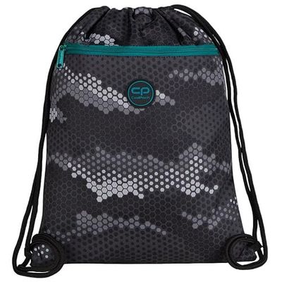 Coolpack SIRI grön, unisex barn sportväska, en storlek, Material: Polyester, Taille unique
