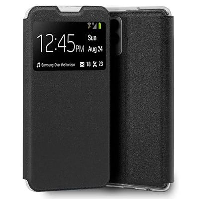 Cool Flip Cover Cover fodral för Realme 8i / Narzo 50 Vanligt Svart