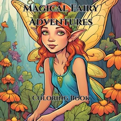 Magical Fairy Adventures: Coloring Book for Kids: A Magical Coloring Adventure for Kids of All Ages