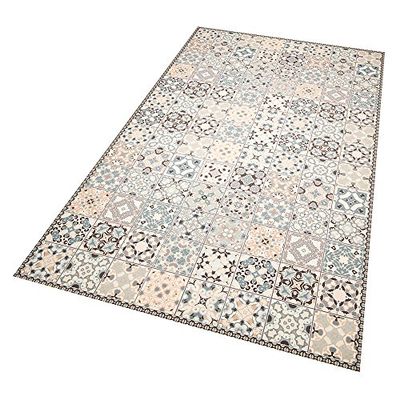 Zala Living Zoe mata winylowa, winyl, jasnoniebieski/kremowy, 47 x 140 x 0,02 cm