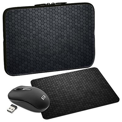 PEDEA Custodia design per notebook, 10,1 pollici, 13,3 pollici / 15,6 pollici / 17,3 pollici First One 10,1 Zoll + Maus und Mauspad