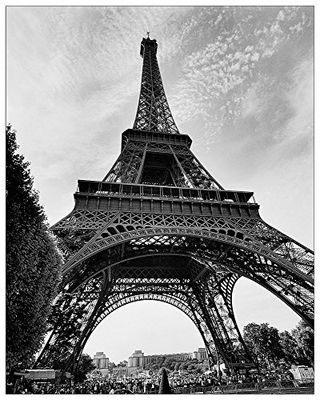 ArtPlaza Panel Decorativo - Silberman La Tour Eiffel Paris, Madera, Multicolor, 50x1.8x63 cm