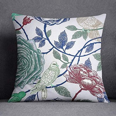 Bonamiason Decoratieve kussenslopen 45x45 cm, Kussenhoezen Bank, Decoratieve Kussenhoesjes, Kussensloop Sierkussen Kerstmis - Ontworpen en geproduceerd in Turkije