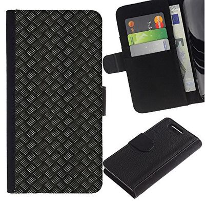 Be-Star Lederen Portemonnee Flip Creditcard Sleuven PU Lederen Portemonnee Buidel Skin-Case-Cover Hoes Case Voor Sony Xperia Z1 Compact / Z1 Mini (niet Z1) D5503 (Behang Patroon Random Strepen)