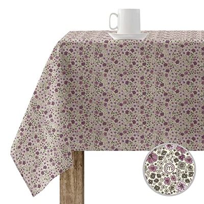 BELUM | Resin Tablecloth Stain-Resistant MasterChef Size: 200 x 140 cm Model: 0400-84 Fabric: 100% Cotton – Tablecloth No Touch Cotton Very Soft – Waterproof Liquid Repellent Tablecloth