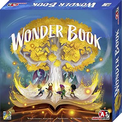 ABACUSSPIELE Wonder Book 33211 Livre de Jeu Pop-up Aventure pour Toute la Famille Jaune