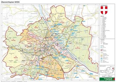 Vienna political 1:85.000