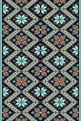 Palestinian Traditional Embroidery Journal: Palestinian Cross Stitch Embroidery - Cross Stitch