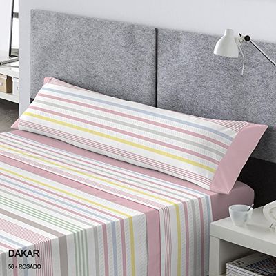 Pasata Dakar Set di Letto 135x200x27 cm Rosa