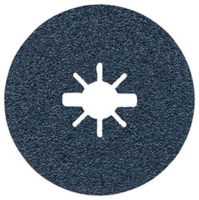 Bosch FBX524 5 in. 24 Grit X-Lock Coarse Grit Abrasive Fiber Discs, 25 Pack