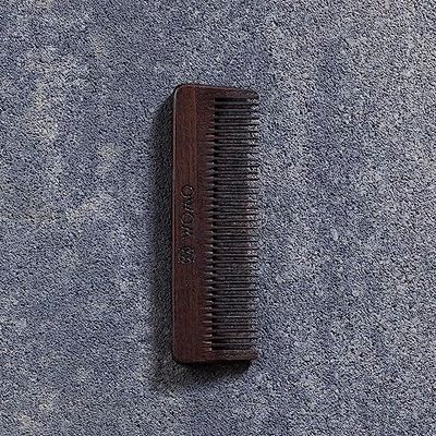 WOMO Beard Comb, Black, Regular, Contemporary