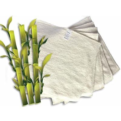 Lot de 10 lingettes lavables bambou