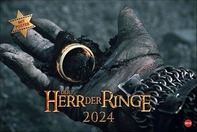 Der Herr der Ringe Broschur XL Kalender 2024