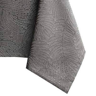 AmeliaHome Lotus Effect Water-Repellent Tablecloth Polyester Cocoa Gaia 120 x 160 cm Oval
