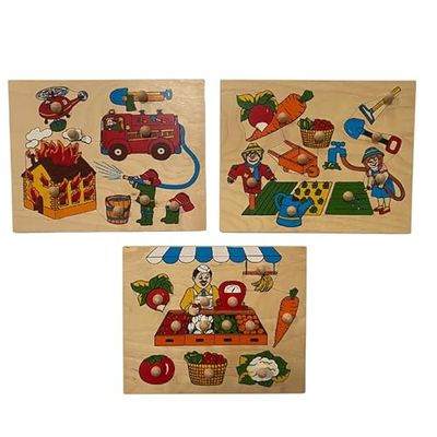 Italveneta Didattica - Puzzel werken hout, 0269
