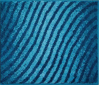 Grund Tappeto per il Bagno, Ultra Morbido e Assorbente, Antiscivolo, 5 Anni di Garanzia, ETERNITY, Piccolo Tappetino 50x60 cm, Turchese