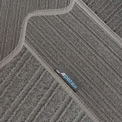 PETEX Jona Car Mat Premium Fit Front Silver 2 Pieces