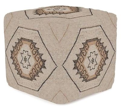 REPOSAPIES YUTE ALGODON 45X45X45 KILIM