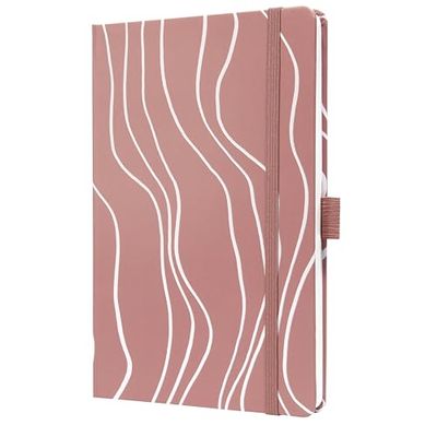 SIGEL J6351 Wochenkalender Jolie 2026, ca. A5, rosé: Agenda Jolie, Beauty, Rosy Meringue, Hardcover