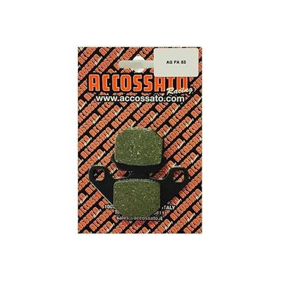 Pastiglie Freno Accossato Anteriori per YAMAHA TT 350 1997