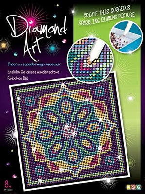 Mammut 8181609 Diamond Art-uil, ca. 20 x 20 cm. Ornament Ornament