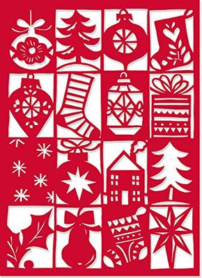 Festive Season Laser Cut Holiday Cards