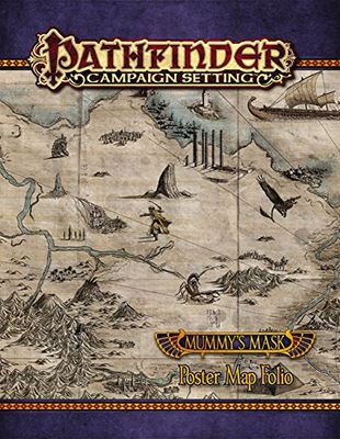 Pathfinder Campaign Setting Mummys Mask Poster Map Folio