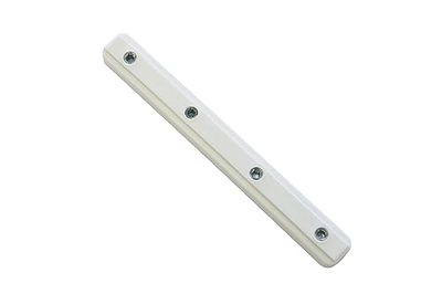 Gardinia Connettore per binari in alluminio, Per binari a 1, 2 o 3 vie, Plastica, Bianco