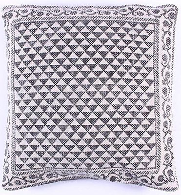 La Finesse cc294 Decoratieve Vierkante Kussenhoes voor Woonkamer, Bank en Slaapkamer, 50 cm x 50 cm