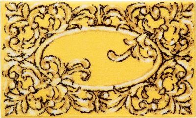 Grund Versailles 342416030 - Tappeto da Bagno, 60 x 100 cm, Colore: Oro
